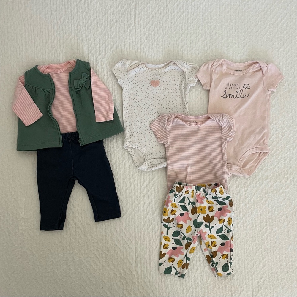 0-3 months girls fall/winter bundle